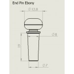 End Pin Ebony